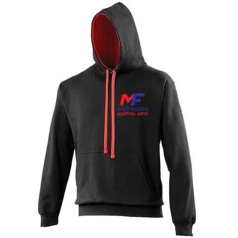 MF Martial Arts Black Hoodie