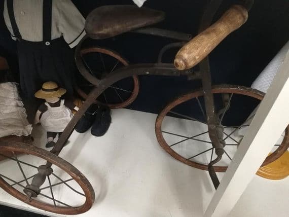 Antique child tricycle