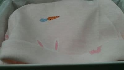 Baby carrot hat gift box