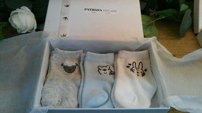 Baby socks gift box