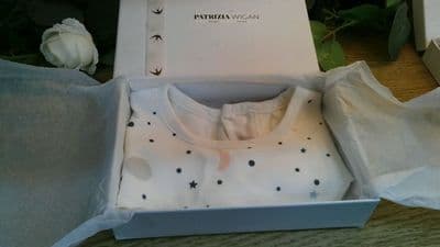 Baby star bib gift box