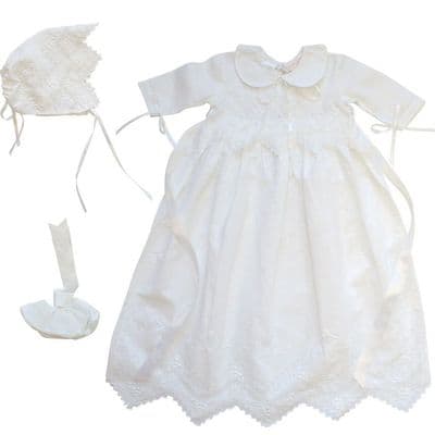 Cotton Christening Gown