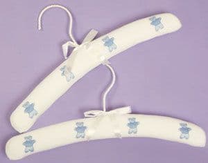 Embroidered baby hangers pack of 2 was £19.95 now £9.99