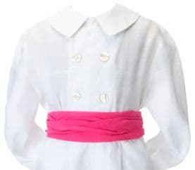 Linen Puritan collar shirt