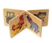 My first wooden  book