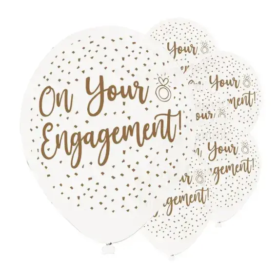 On your engagement balloons SOLD OUT