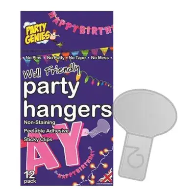 Pack of 12  party decoration hangers SOLD OUT