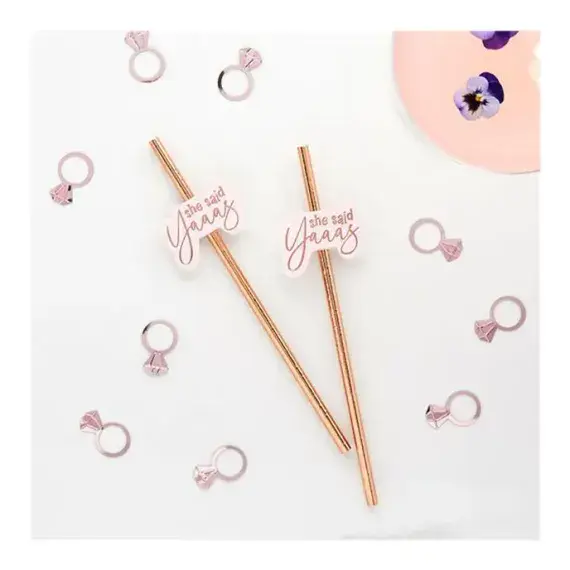 She Said Yaaas Paper Straws (20pk) SOLD OUT