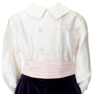 Silk Puritan Collar Shirt