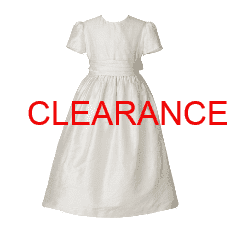 Silk sash flower girl dress  was £210 now £95