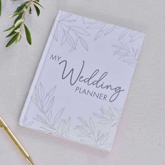 White Wedding Planner Notebook SOLD OUT