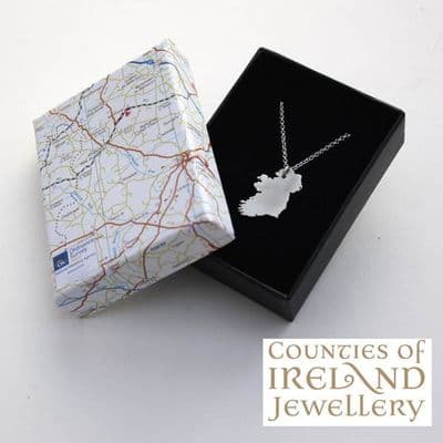 All Ireland Map Pendant