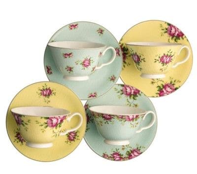 Aynsley Archive Teacup and Saucer Set