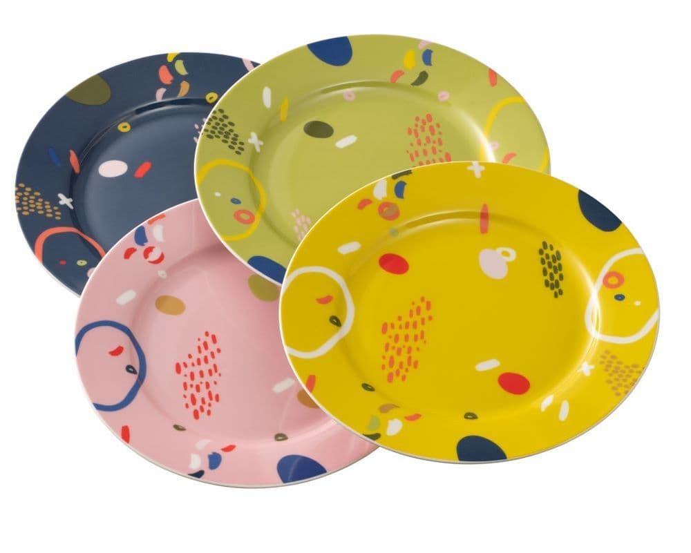 Aynsley Verdant Tea Plates Set of Four