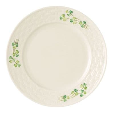 Belleek China Shamrock Side Plate