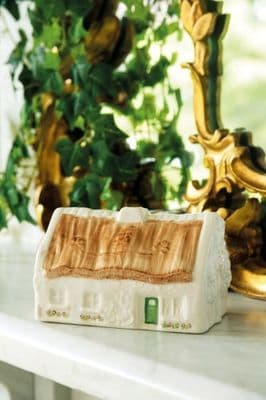 Belleek China The Quiet Man Cottage Votive