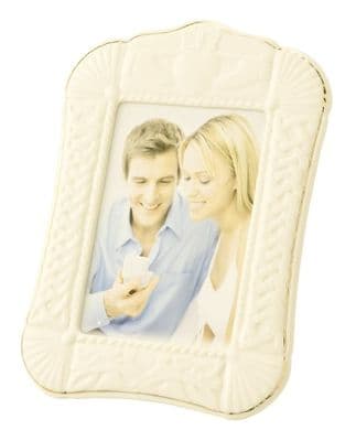 Belleek Claddagh 5 x 7 Photo Frame