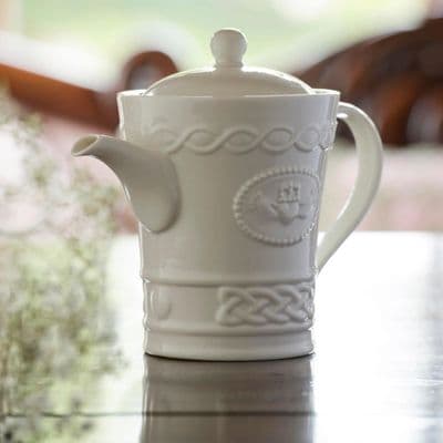 Belleek Claddagh Beverage Teapot
