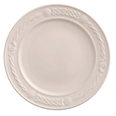Belleek Claddagh Dinner Plate
