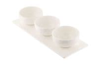 Belleek Living Erne Three Bowls Set
