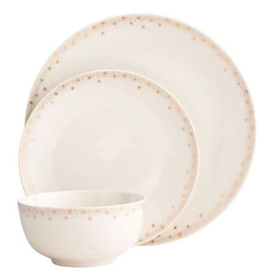 Belleek Living Stardust12 Piece Dinner Set