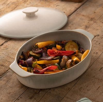 Belleek Living Tivoli Lidded Baking Dish