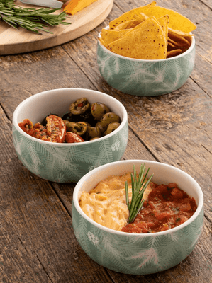 Belleek Living Winter Spruce Bowls Set