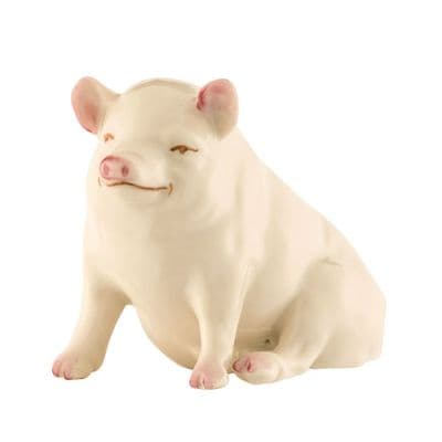 Belleek Masterpiece Collection - Pig Figurine