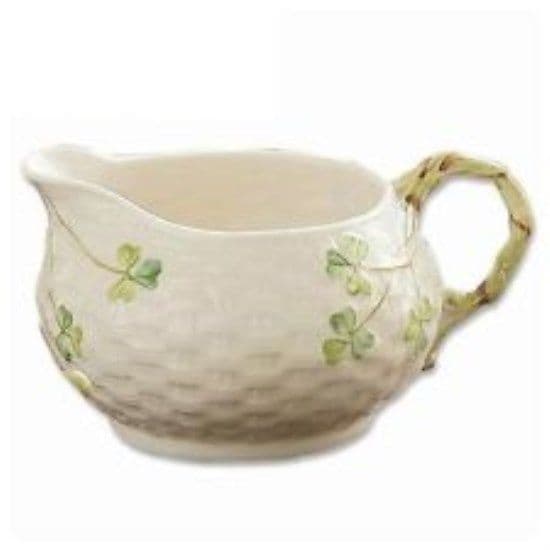 Belleek Shamrock Cream Jug