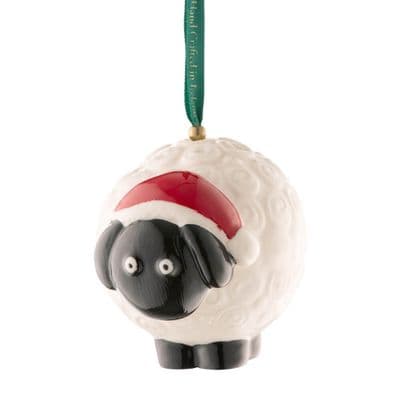 Belleek Sheep Ornament