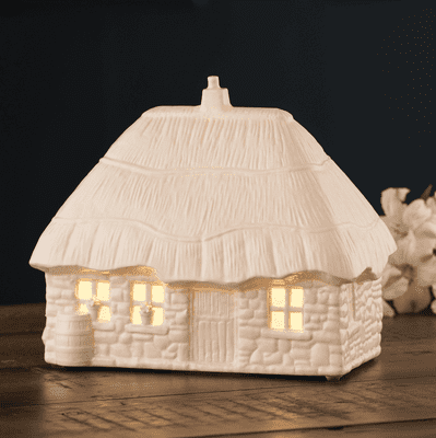 Belleek Thatched Cottage Luminaire Lamp