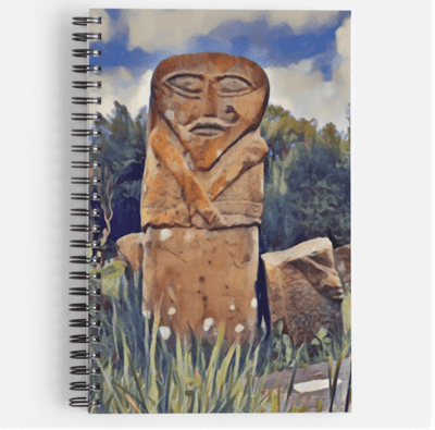 Boa Island Figure Notebook