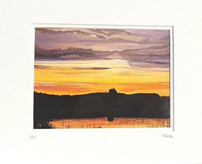 Classiebawn at Sunset Print