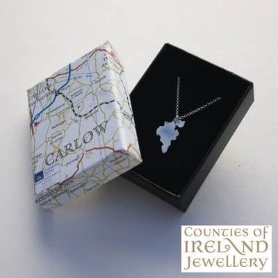 County Carlow Map Pendant