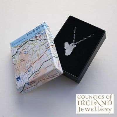 County Derry Map Pendant