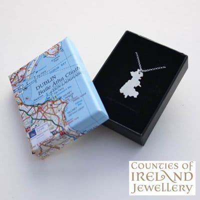 County Dublin Map Pendant