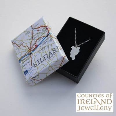 County Kildare Map Pendant