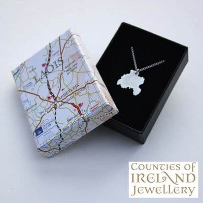 County Laois Map Pendant