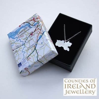 County Limerick Map Pendant