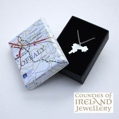 County Offaly  Map Pendant
