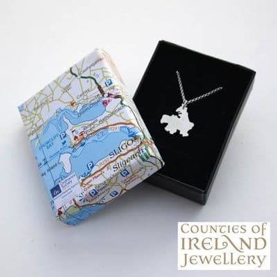 County Sligo Map Pendant