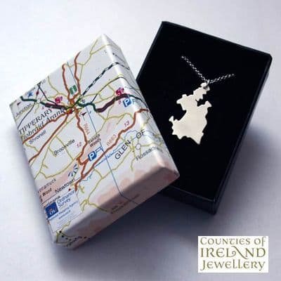 County Tipperary Map Pendant