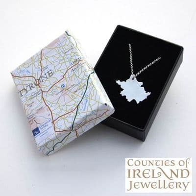 County Tyrone Map Pendant