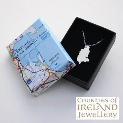 County Wexford Map Pendant