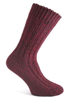 Donegal  Socks Plum