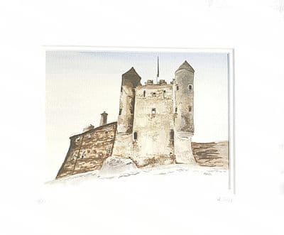 Enniskillen Castle in Snow