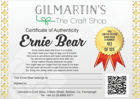 Ernie The Fermanagh Teddy Bear