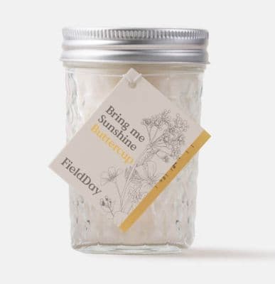 Field Day Buttercup Jam Jar Candle