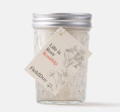 Field Day Rosehip Jam Jar Candle