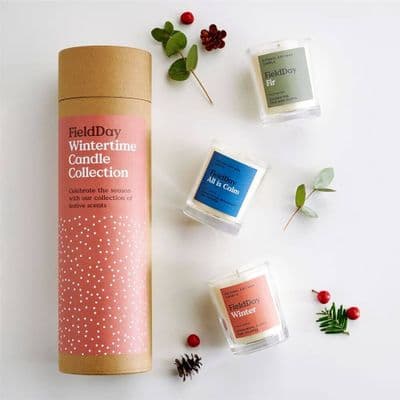 Field Day Winter Trio of Candles - Small